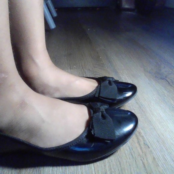 black faux patent - Picture 2 of 4